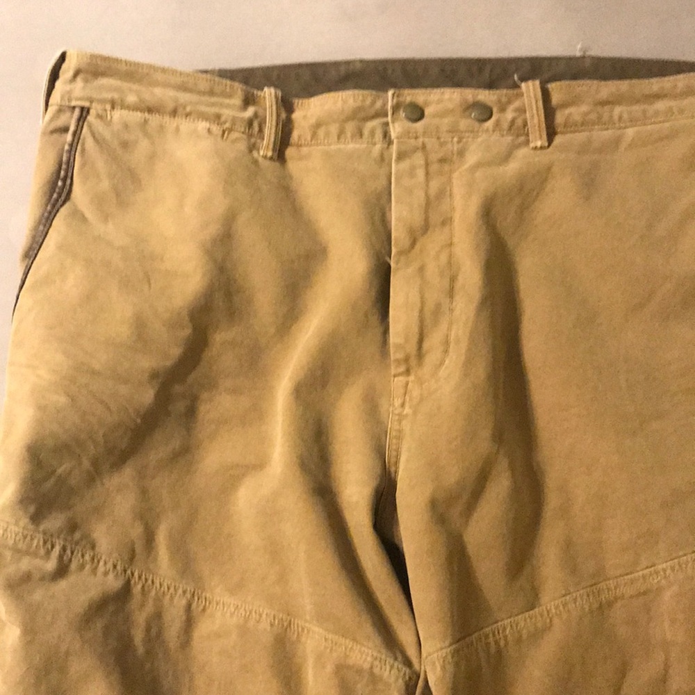 Ralph Lauren canvas casual flat front chinos 44x30